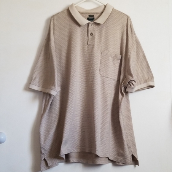 Van Heusen Mercerized Polo Shirt - Picture 1 of 6
